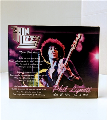 THIN LIZZY Phil Lynott 8x10 canvas print wall art Rock n Roll collectible