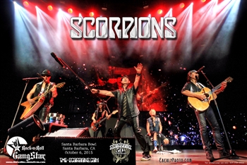 FREE Scorpions 50th Anniversary Poster offer!